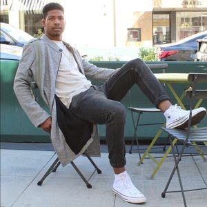 Custom wool Trench jacket